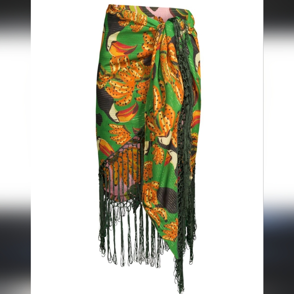 Farm Rio Toucananas Fringed Sarong